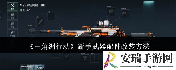 三角洲行动新手武器配件怎么改装