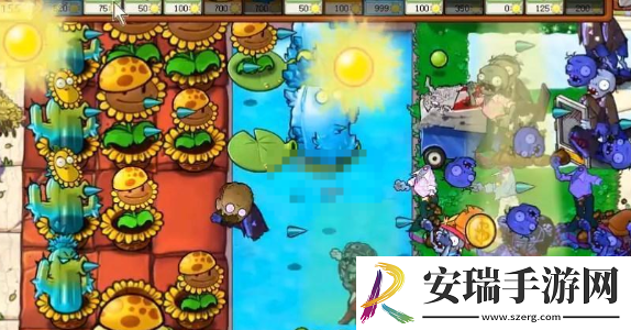 植物大战僵尸杂交版挑战模式第43关怎么过关