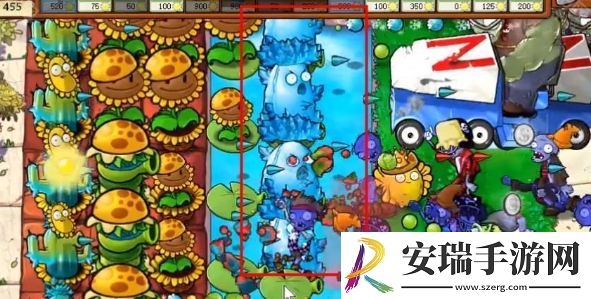 植物大战僵尸杂交版挑战模式第43关怎么过关