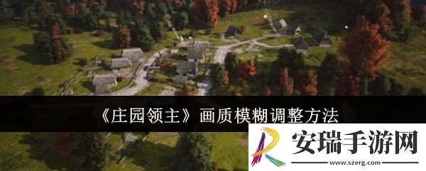 庄园领主画质模糊怎么调