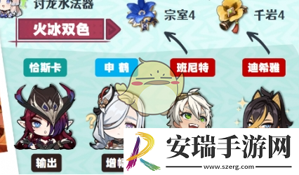 原神0命恰斯卡阵容搭配推荐