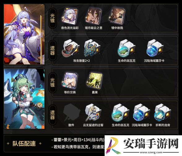 崩坏星穹铁道星期日搭配景元主C怎么玩