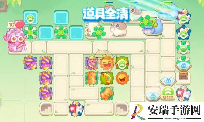 保卫萝卜4梁波波与祝秋秋第14关怎么过