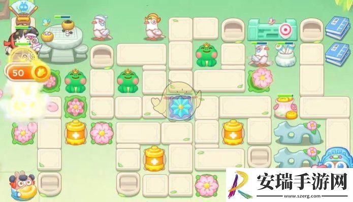 保卫萝卜4梁波波与祝秋秋第11关怎么过