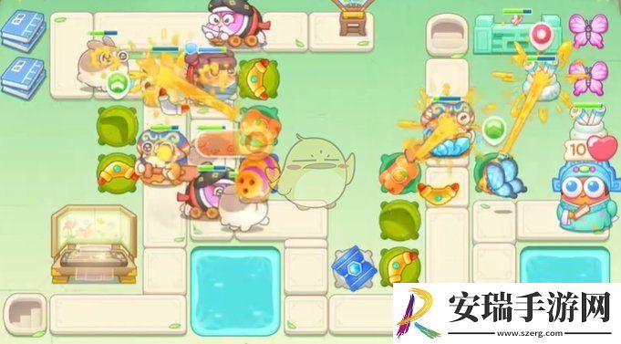 保卫萝卜4梁波波与祝秋秋第10关怎么过