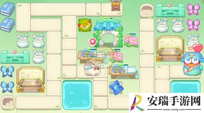 保卫萝卜4梁波波与祝秋秋第10关怎么过