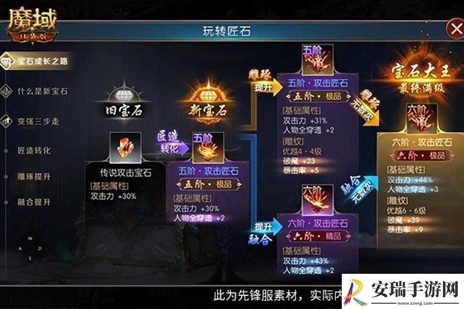 全新匠石系统玩转攻略魔域口袋版助力输出飙升