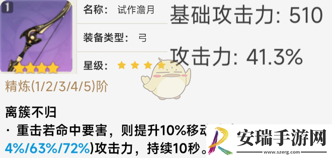 原神试作澹月武器数据是什么