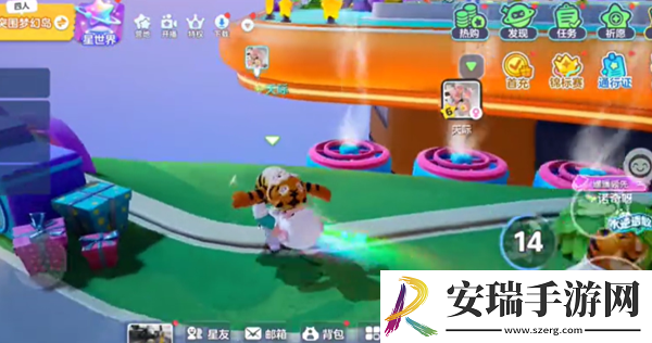 元梦之星抱人方法介绍