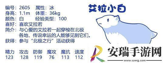 洛克王国艾拉小白性格技能配招推荐