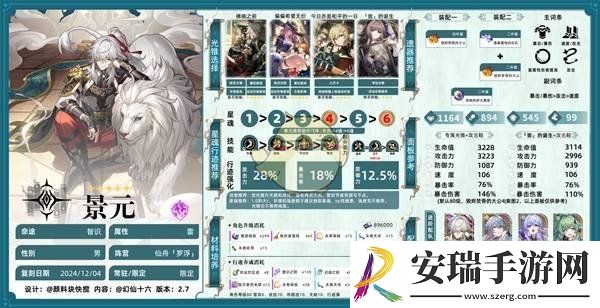 崩坏星穹铁道景元怎么培养