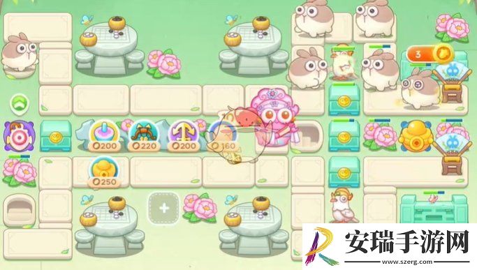 保卫萝卜4梁波波与祝秋秋第21关怎么过