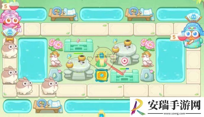 保卫萝卜4梁波波与祝秋秋第18关怎么过