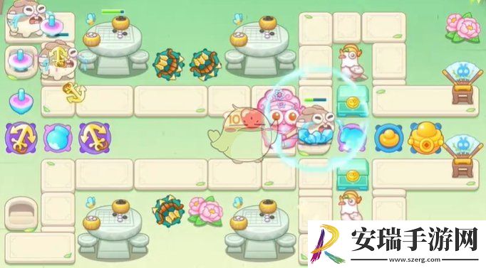 保卫萝卜4梁波波与祝秋秋第21关怎么过