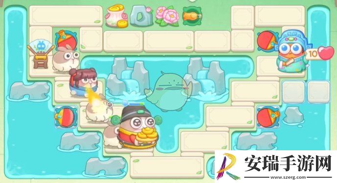 保卫萝卜4梁波波与祝秋秋第16关怎么过