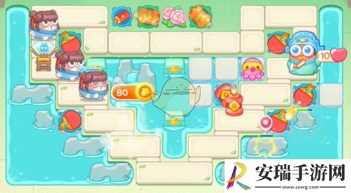 保卫萝卜4梁波波与祝秋秋第16关怎么过