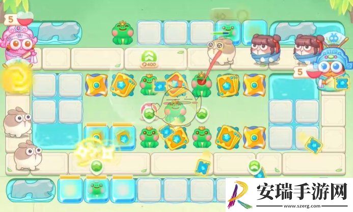 保卫萝卜4梁波波与祝秋秋第18关怎么过