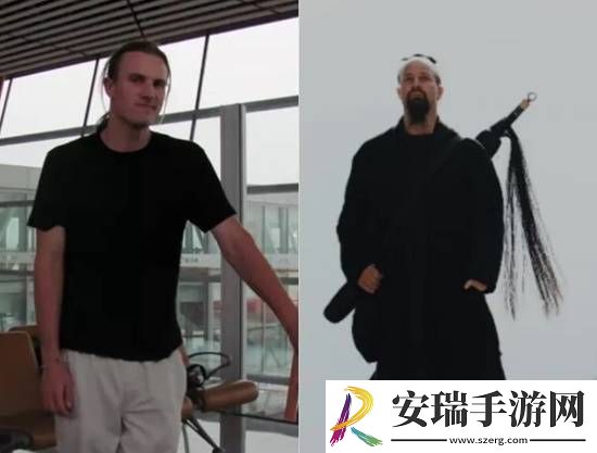 美国男子来中国习武14年金发变黑发
