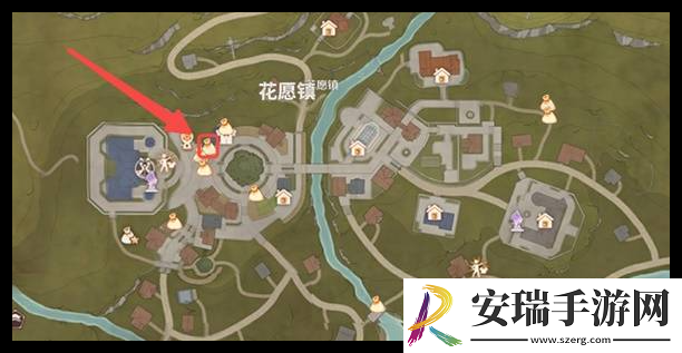 无限暖暖花愿镇商人位置在哪里