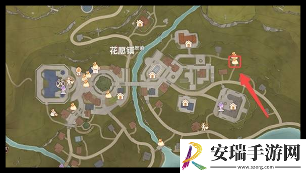 无限暖暖花愿镇商人位置在哪里