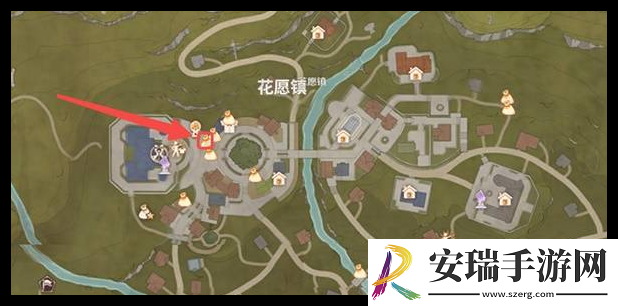 无限暖暖花愿镇商人位置在哪里