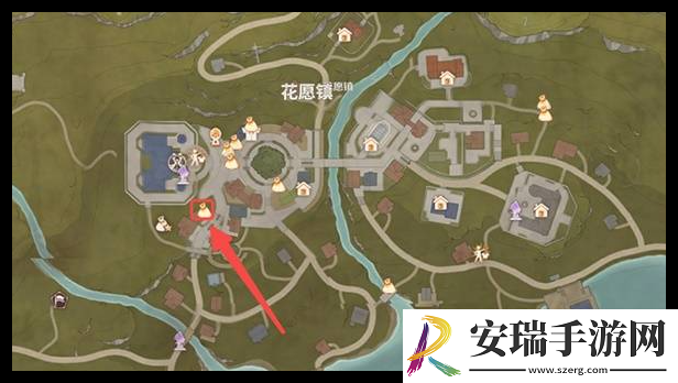 无限暖暖花愿镇商人位置在哪里
