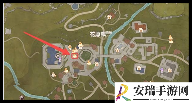 无限暖暖花愿镇商人位置在哪里
