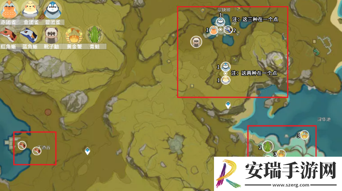原神小动物分布位置大全