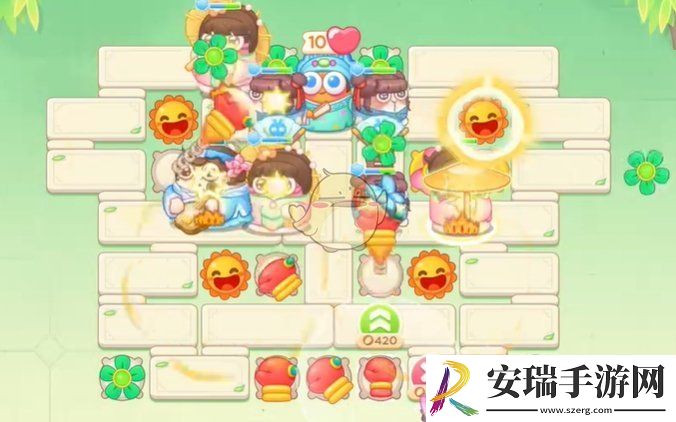 保卫萝卜4梁波波与祝秋秋第27关怎么过