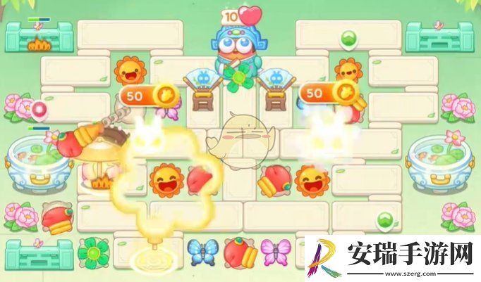 保卫萝卜4梁波波与祝秋秋第27关怎么过