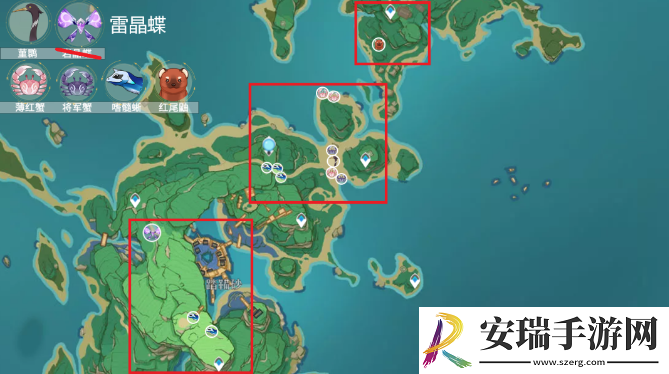 原神小动物分布位置大全