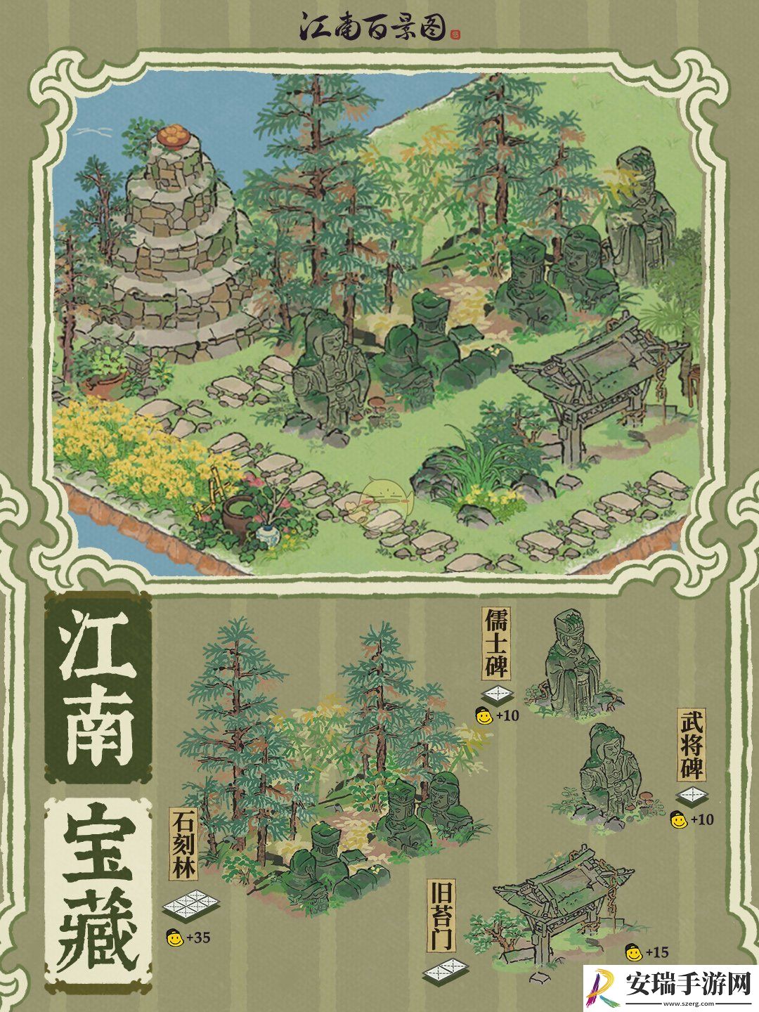 江南百景图石刻林建筑介绍