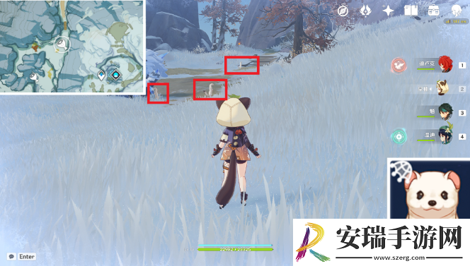 原神小动物分布位置大全