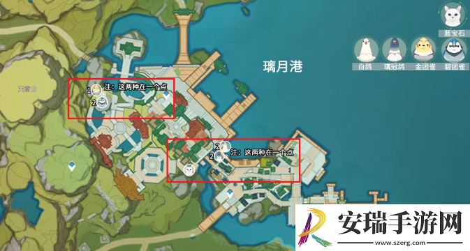 原神小动物分布位置大全