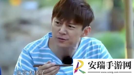 何炅玩自己的赞美食物梗