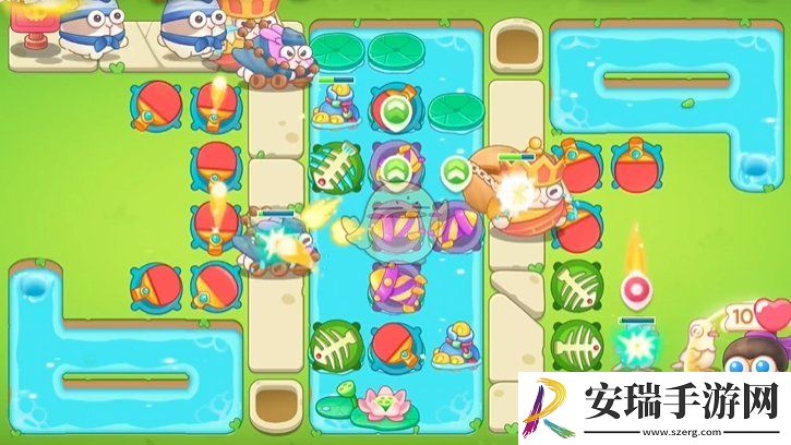 保卫萝卜4火锅不能停第5关怎么过