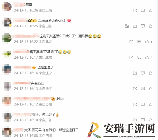 玩家安慰黑神话