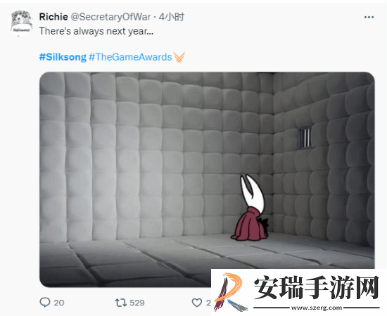 丝之歌再次缺席TGA！五年等待让粉丝陷入绝望