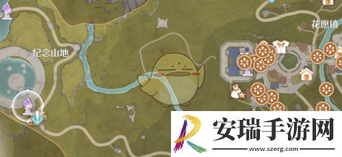 无限暖暖花愿镇雕像在哪
