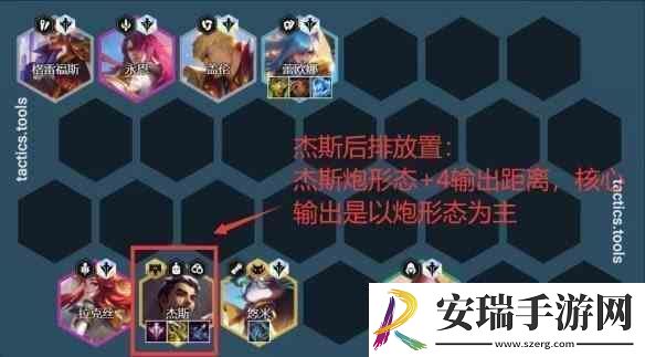 金铲铲之战学院杰斯阵容搭配指南