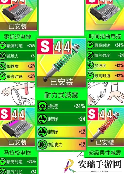 绝尘漂移零件词条怎么选择