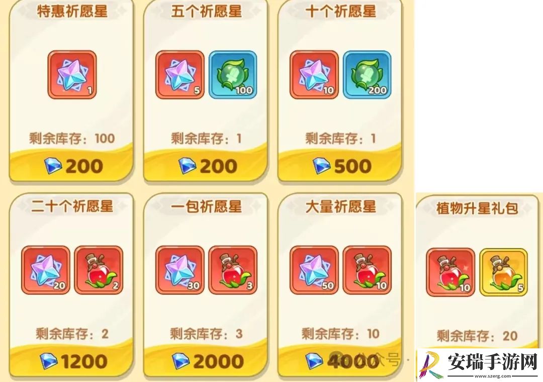 保卫向日葵祈愿星怎么使用