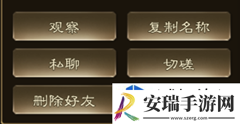 王者征途好友系统是什么