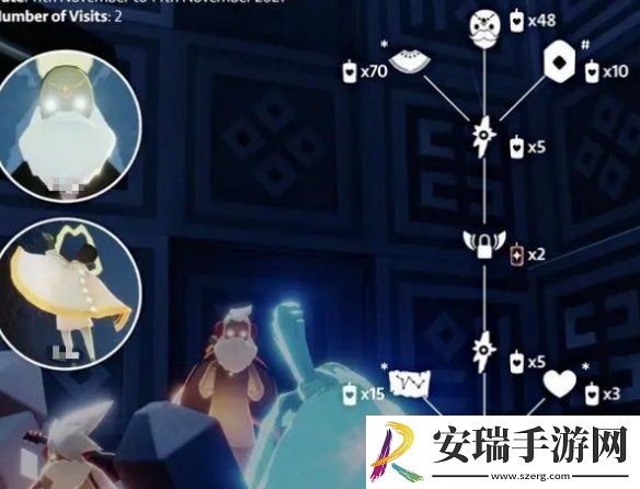 光遇12月21日复刻先祖能兑换哪些物品光遇白金斗篷先祖兑换图一览2024速递