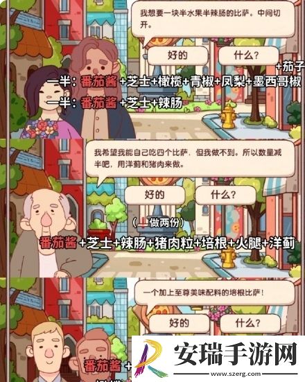 可口的比萨十周年餐车第6关怎么通关