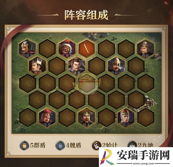 三国志战略版群盾怎么搭配