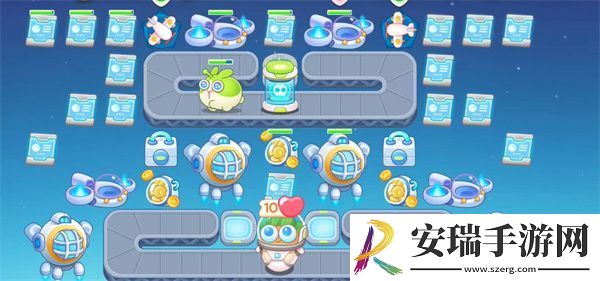 保卫萝卜4太空穿越28关通关攻略