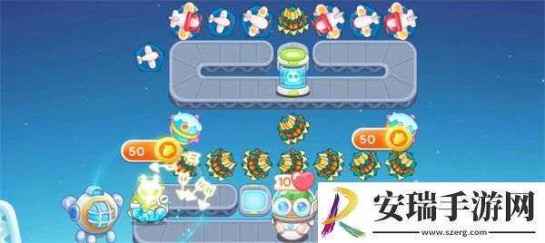 保卫萝卜4太空穿越28关通关攻略