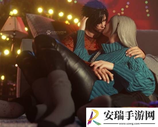 多博主蒂法爱丽丝3D圣诞图合集赏