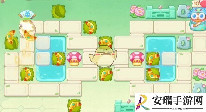 保卫萝卜4梁波波与祝秋秋第42关怎么过